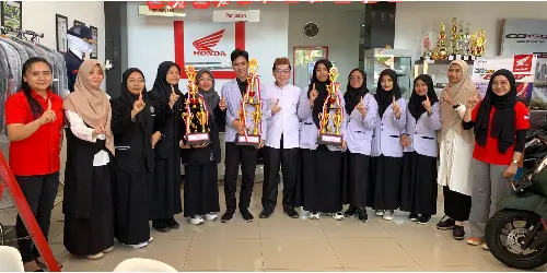 Honda DAW Utus 2 Siswa ke Tingkat Nasional AHM Best Student 2023