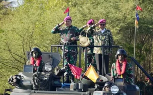 Mahfud MD Dianugerahkan Sebagai Warga Kehormatan Korps Marinir