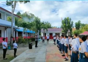 Harus Punya SIM Dulu, Police Go To School Sat Lantas Polresta Manado Imbau Siswa Tidak Membawa Kendaraan ke Sekolah