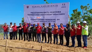 Pembangunan Wisata Bukit Sasayaban Dimulai, Franky Wongkar Ungkap Hal Penting Ini