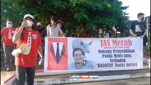 Ormas Kabasaran Sulut dan Jas Merah Tuntut Rocky Gerung Minta Maaf
