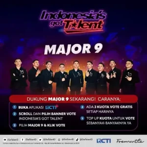 Major 9 Terus Melaju di Indonesia’s Got Talent, Steven Kandouw: Torang Dukung
