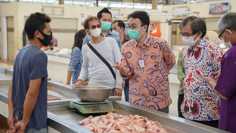Jerry Sambuaga Berhasil Bawa Rp90-an Miliar untuk Perbaikan Pasar di Sulut