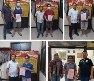 Polresta Manado Tahan 5 Tersangka Korupsi MAN Model Manado