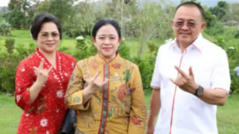 Wenny Lumentut Dampingi Puan Maharani Nikmati Keindahan Alam Kota Tomohon