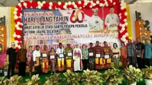 Tujuh Transmigran Asal Bali Jadi Perintis Umat Katolik Desa Werdhi Agung Bolmong
