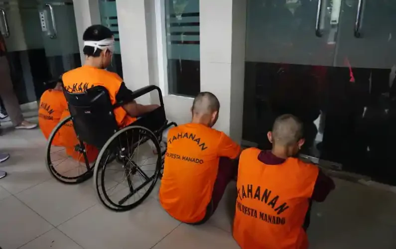 Kronologi 6 Tahanan Kabur dari Penjara Polsek di Manado, Bobol Dinding Hingga Kelabuhi Petugas