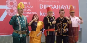 Nuansa Budaya Nusantara Warnai Peringatan HUT ke-78 RI di RSUP Kandou Manado