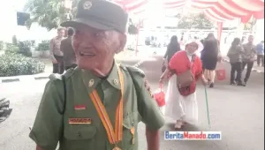Cerita Opa Robby Lapian, Totalitas Berjuang di Peristiwa Merah Putih Manado