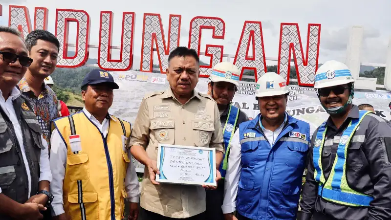 Bendungan Lolak Resmi Beroperasi, Gubernur Olly Dondokambey Harap Jadi Solusi Banjir dan Cegah Kekeringan