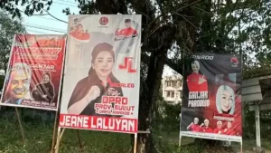 Baliho Jeane Laluyan Mulai Hiasi Kota Manado