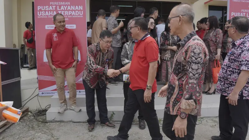 Kementerian Koperasi dan UMKM Hadirkan Bangunan PLUT, Maurits Mantiri Harapkan Ini