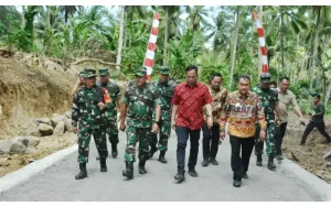 Richard Sualang Apresiasi Terlaksananya TMMD ke-117, Tepat Sasaran Bantu Warga Lahendong