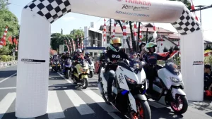 Yamaha Maxi Day Gelar Touring dan Camping di 3 Kota, Kantor Walikota Manado Jadi Titik Start