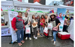 Coreta Indonesia Pamer Batik Sulut di Toronto Kanada