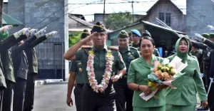 Pangdam XIII/Merdeka yang Baru, Mayjen TNI Legowo WR Jatmiko, Disambut dengan Rangkaian Tradisi