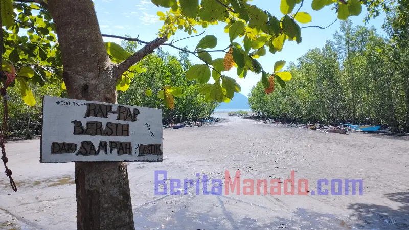 Pesona Pantai Rap Rap Tongkaina, Surga Cinta dari Utara Bangkit Kembali