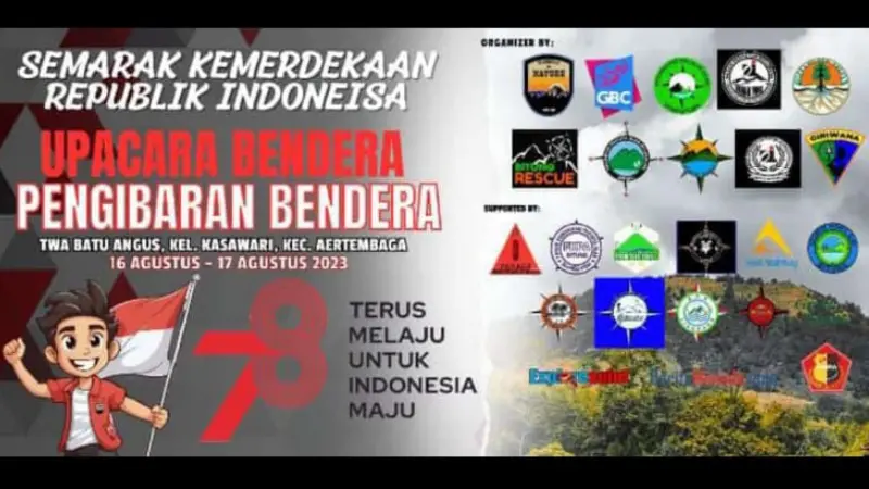 Puluhan Pecinta Alam Bitung Bakal Gelar Upacara HUT ke-78 RI di Batuangus