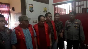 3 Tersangka dan Barang Bukti Kasus Tambang Ilegal Diterima Kejaksaan Negeri Minahasa Selatan