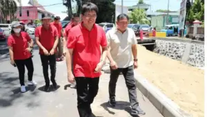 Lagi, Wali Kota Andrei Angouw Pantau Perbaikan Drainase dan Trotoar
