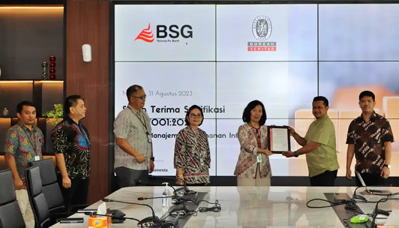 Bank SulutGo Raih Sertifikasi ISO 27001:2022 untuk Sistem Manajemen Keamanan Informasi