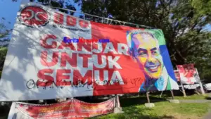 Vandalisme Baliho Ganjar Pranowo Terjadi di Manado 