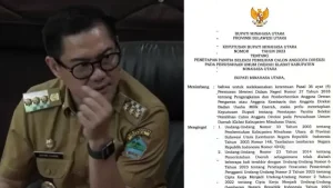 SK Sudah Ditandatangani Bupati Joune Ganda, Ini Dia Nama-nama Pansel Pemilihan Dirut PUD Klabat