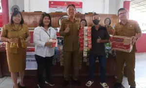 22 Disabilitas di Minsel Terima Bantuan Dari Kemensos RI