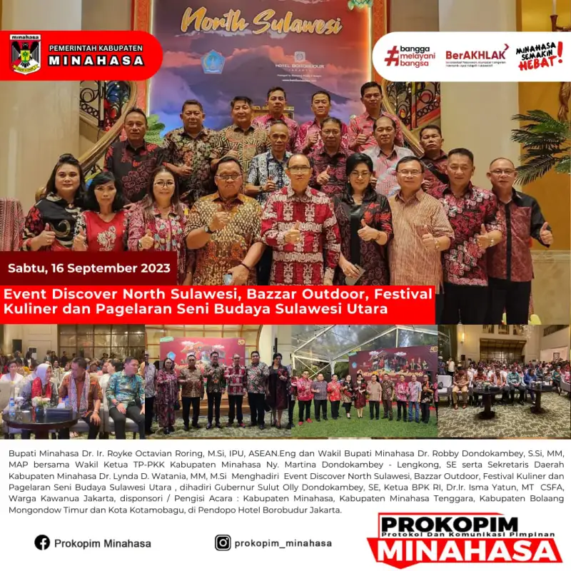 Sektor Pariwisata Minahasa Harus Jadi Perhatian Bersama
