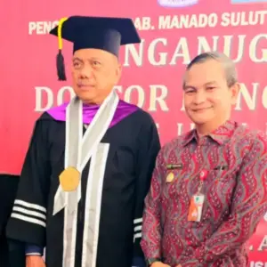 Direktur PDAM Minut Roland Maringka: Gelar Doktor Kehormatan Gubernur Olly Dondokambey, Prestisius dan Layak