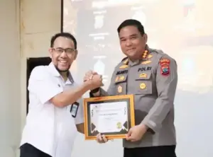 Polresta Manado Diganjar Penghargaan Dirjen Perbendaharaan Kementerian Keuangan