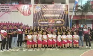Partai Klasik di Final Voli Putri Smansa Cup 2023, Smantu Legowo Jadi Juara Dua