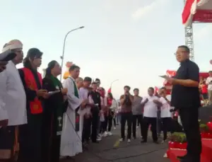 Karnaval Moderasi Beragama di Manado Sukses, Pdt Lucky Rumopa: Bukti Warga Sulut Cinta Kerukunan