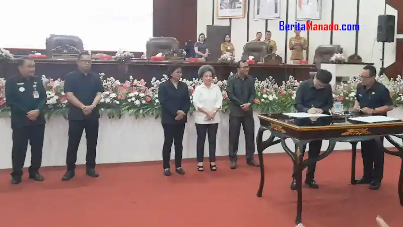 DPRD dan Pemkot Manado Sepakati Ranperda Perubahan APBD 2023