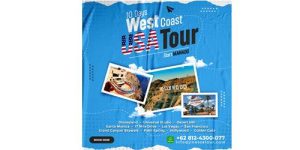 10 Days West Coast USA, Start dari Manado