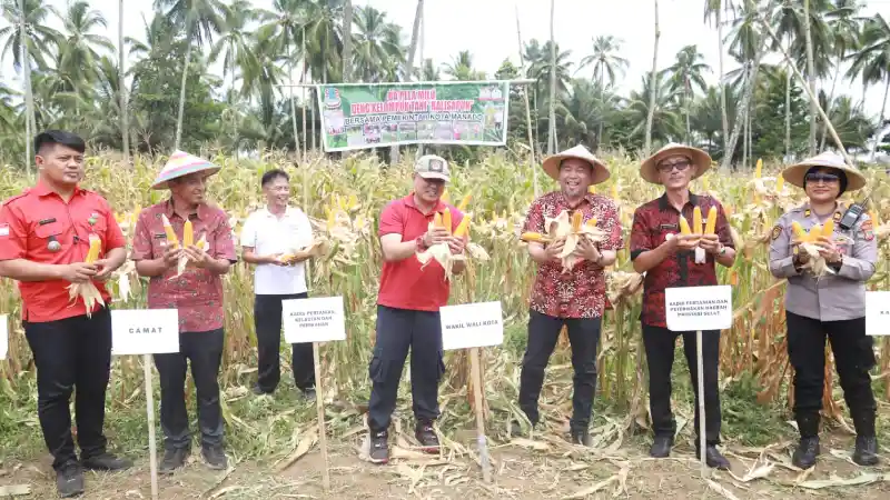Wawali Richard Sualang Apresiasi Kelompok Tani Kalisapun yang Mampu Jaga Ketahanan Pangan