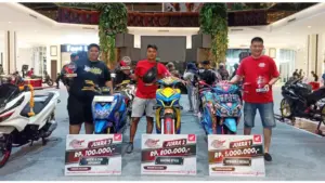 Tiga Modifikator Sulut Berhasil Raih Juara di Honda Modif Contest Region Sulawesi