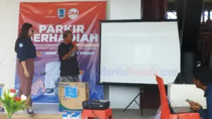 Undian Tiket Parkir di Pasar Bersehati Dinanti, Berhadiah Voucher Belanja dan Barang dan Lainnya