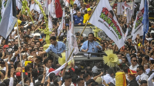 Projo Optimis Prabowo-Gibran Menang Satu Putaran