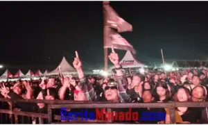 Ribuan Orang Penuhi Lapangan Rindam XIII/Merdeka, Meriahkan Honda Bikers Day Regional Sulawesi