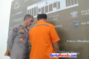 Pengedar 40,18 Gram Sabu di Minahasa Utara, Diringkus Direktorat Narkoba Polda Sulut