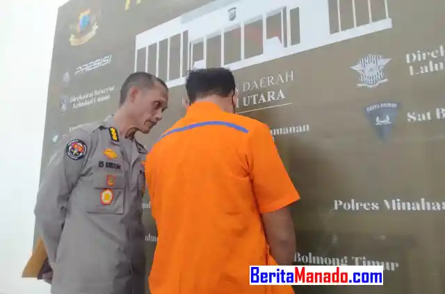 Pengedar 40,18 Gram Sabu di Minahasa Utara, Diringkus Direktorat Narkoba Polda Sulut