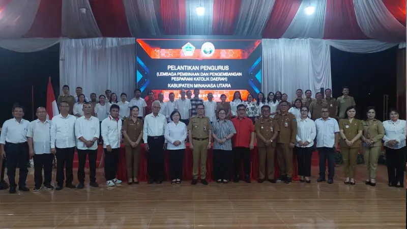 LP3KD Minut Dilantik, Joune Ganda Puji Peran Umat Katolik dalam Pembangunan 10 LP3KD Minut Dilantik, Joune Ganda Puji Peran Umat Katolik dalam Pembangunan