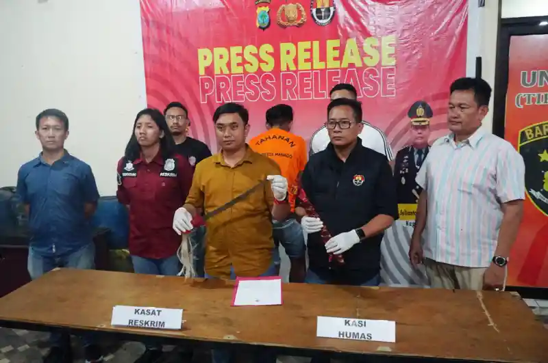 Dor! Pelaku Pembunuhan di Sindulang 'Dihadiahi' Timah Panas Polisi