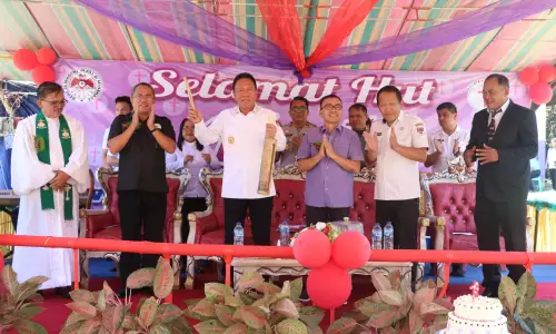 Bupati Franky Wongkar Sampaikan Pesan Ini di Syukur HUT Pertama PKB Wilayah Ranoiapo Satu