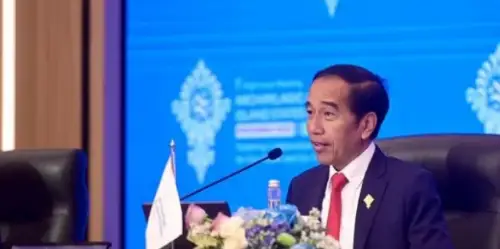 Presiden Jokowi Singgung Prabowo Subianto Tak Hadir di Rakernas Projo