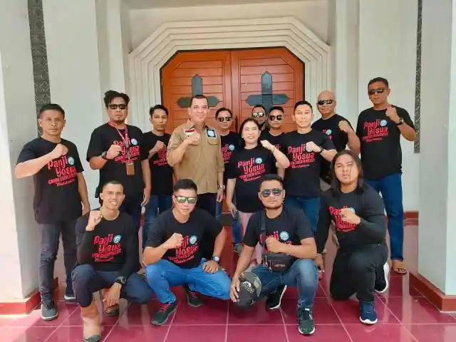 GMIM Eben Haezer Watutumou Juara 1 Lomba Yel-Yel Panji Yosua PKB Sinode Seri B Tahun 2023