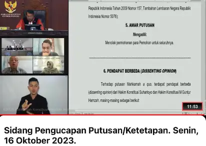 MK Tolak Ubah Batas Soal Usia Capres-Cawapres!