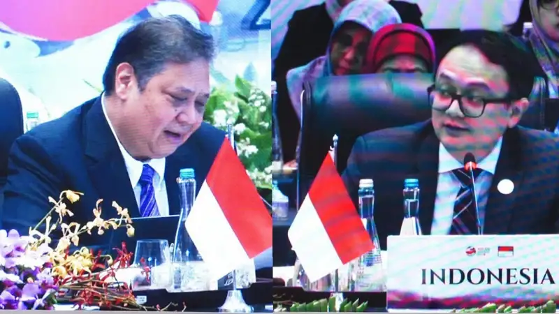Airlangga Perkenalkan Pimpinan Golkar Under 40 Jerry Sambuaga ke Prabowo Subianto