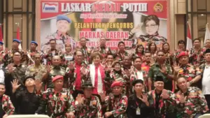 Maya Rumantir Tegaskan Eksistensi Laskar Merah Putih untuk Wujudkan Indonesia ‘Bersinar’